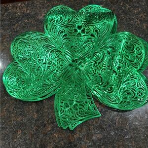 Green Shamrock Decorative Placemats